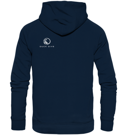 Hoodie - QR-Code - Organic Hoodie - Duck Dive Clothing