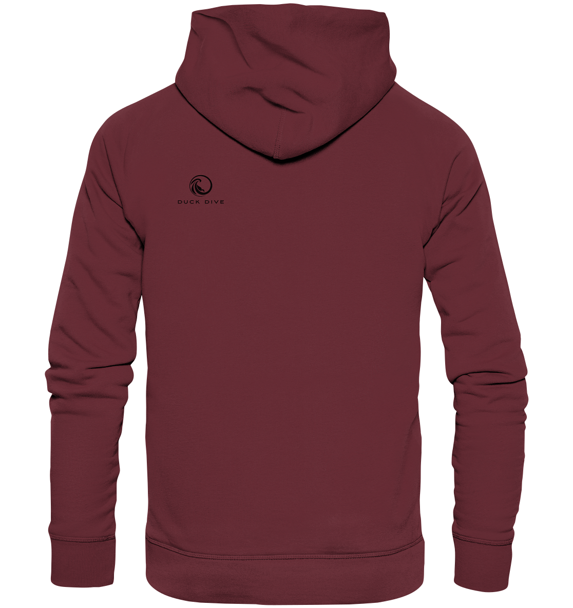 Hoodie - Spray Painted Background - Organic Hoodie - Duck Dive Clothing