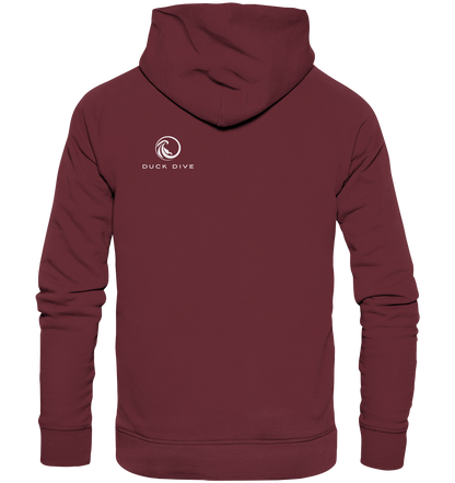 Hoodie - QR-Code - Organic Hoodie - Duck Dive Clothing