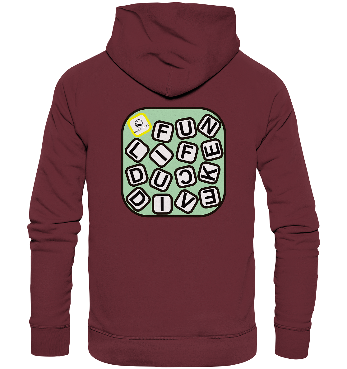 Fun Life/ Duck Dive - Organic Hoodie - Duck Dive Clothing