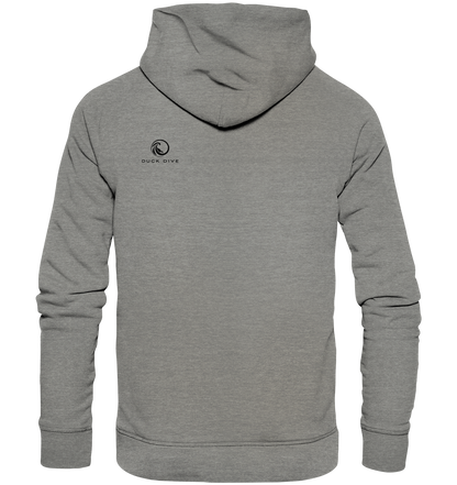 Hoodie - Spray Painted Background - Organic Hoodie - Duck Dive Clothing