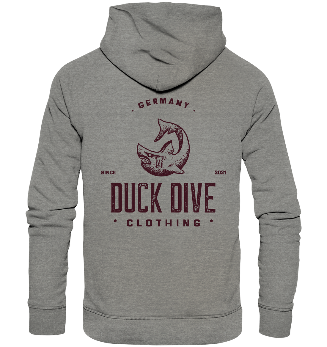 Shark - Organic Hoodie - Duck Dive Clothing