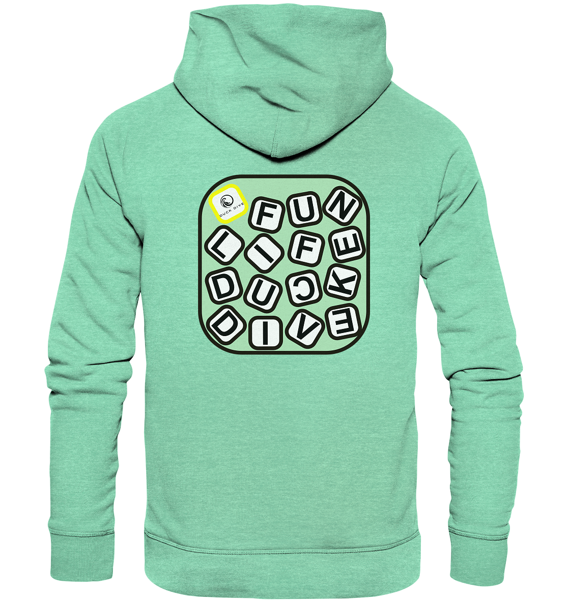 Fun Life/ Duck Dive - Organic Hoodie - Duck Dive Clothing