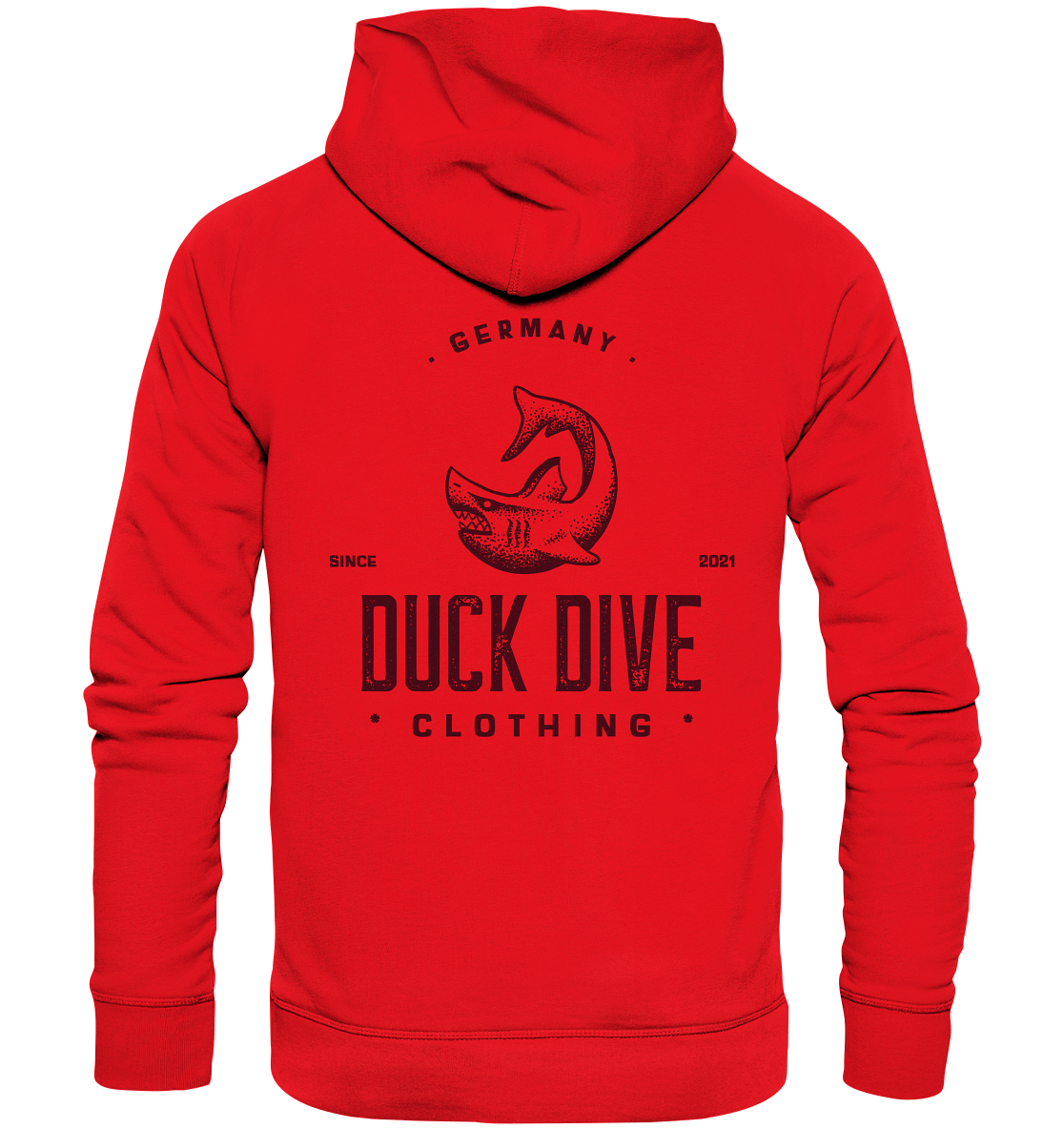 Shark - Organic Hoodie - Duck Dive Clothing