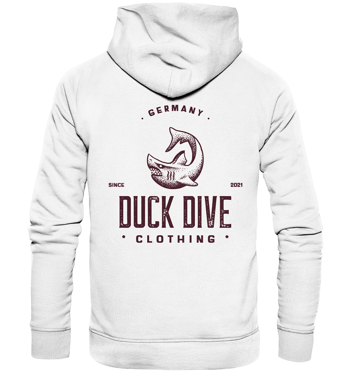 Shark - Organic Hoodie - Duck Dive Clothing