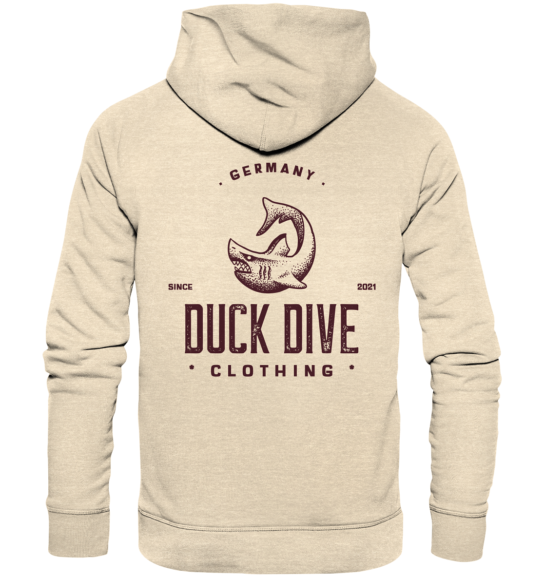 Shark - Organic Hoodie - Duck Dive Clothing