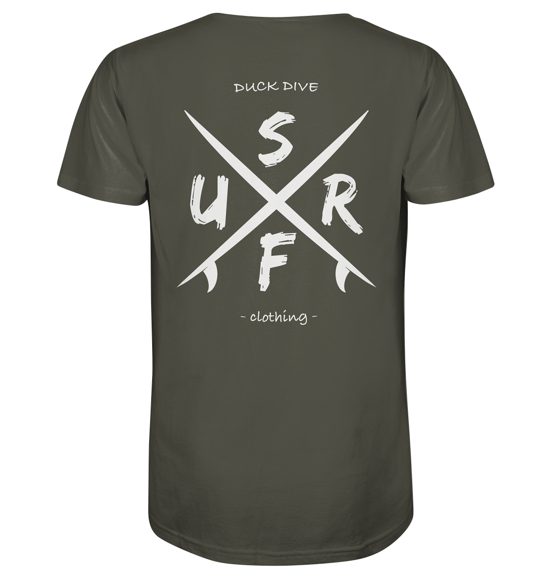 Surf Cross - Organic Shirt - Duck Dive Clothing