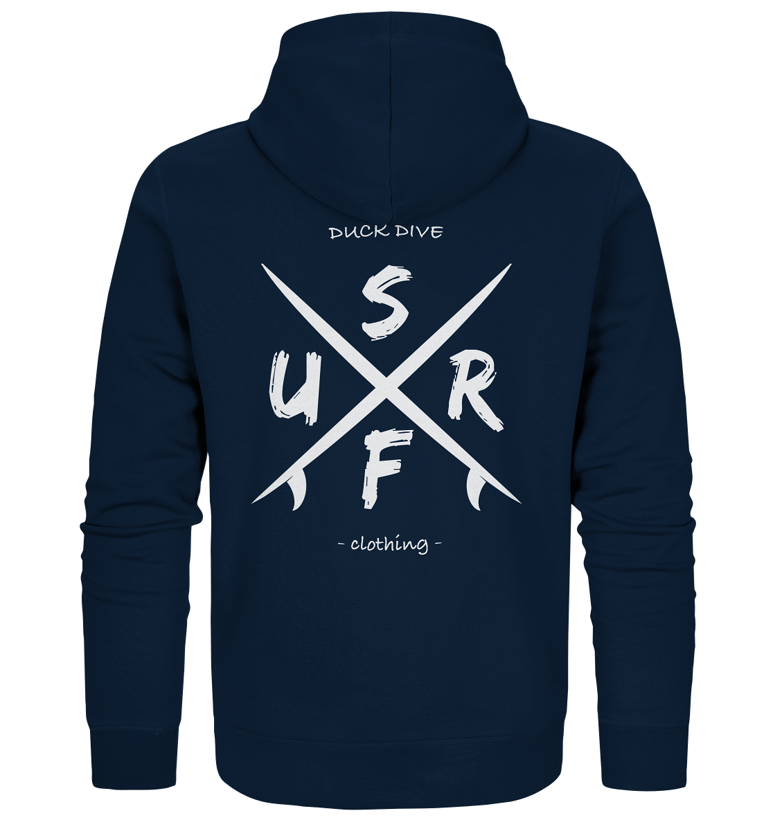 Surf Cross - Organic Zipper - Duck Dive Clothing