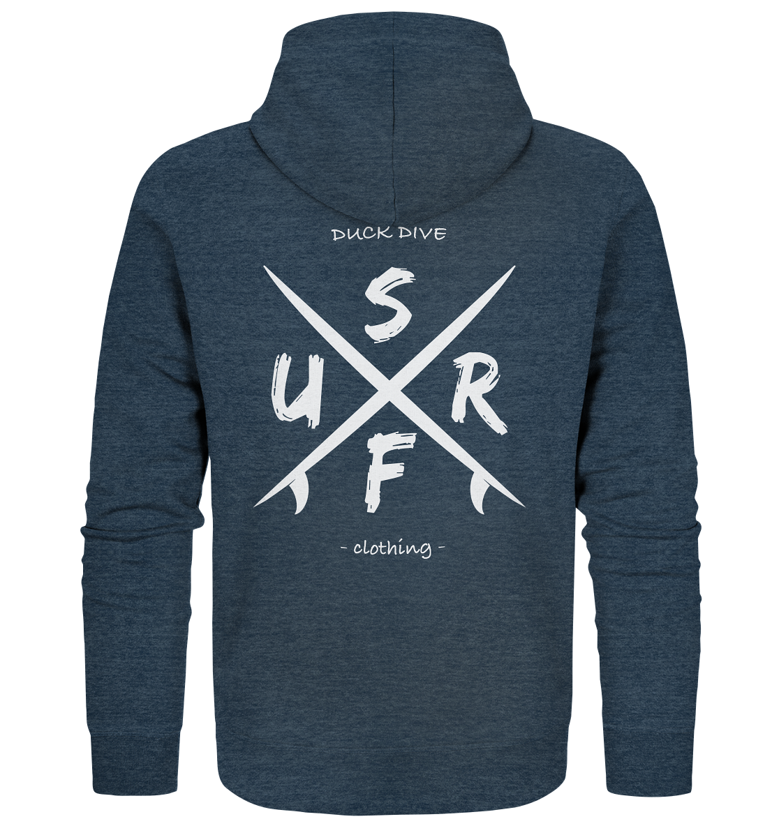 Surf Cross - Organic Zipper - Duck Dive Clothing