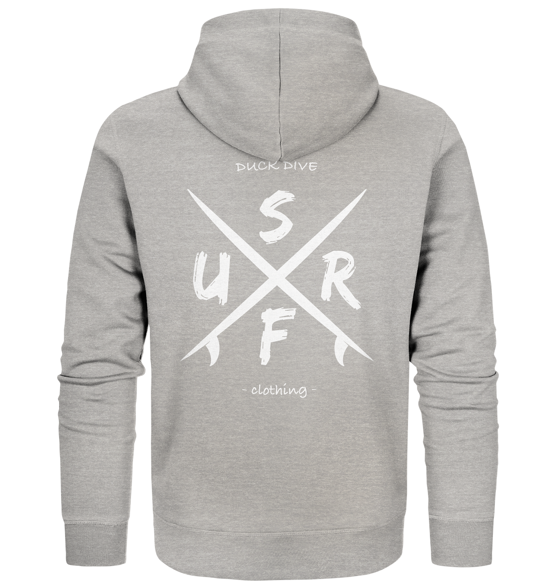 Surf Cross - Organic Zipper - Duck Dive Clothing