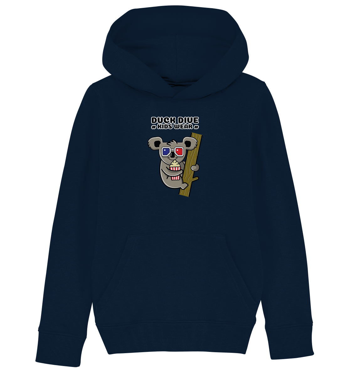 Kids Hoodie Koala II - Kids Organic Hoodie - Duck Dive Clothing