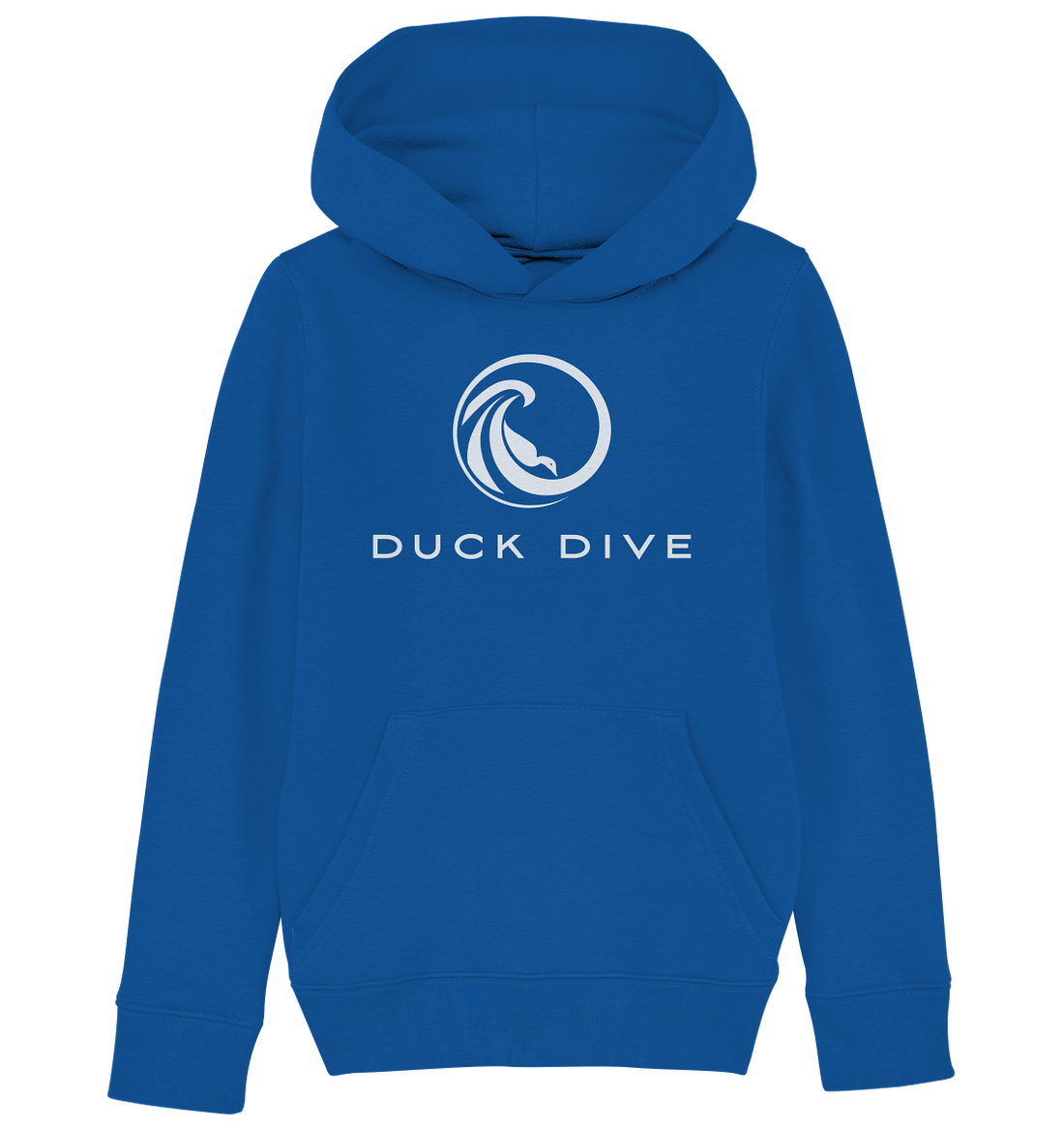 Kids Hoodie Duck Dive Logo - Kids Organic Hoodie - Duck Dive Clothing