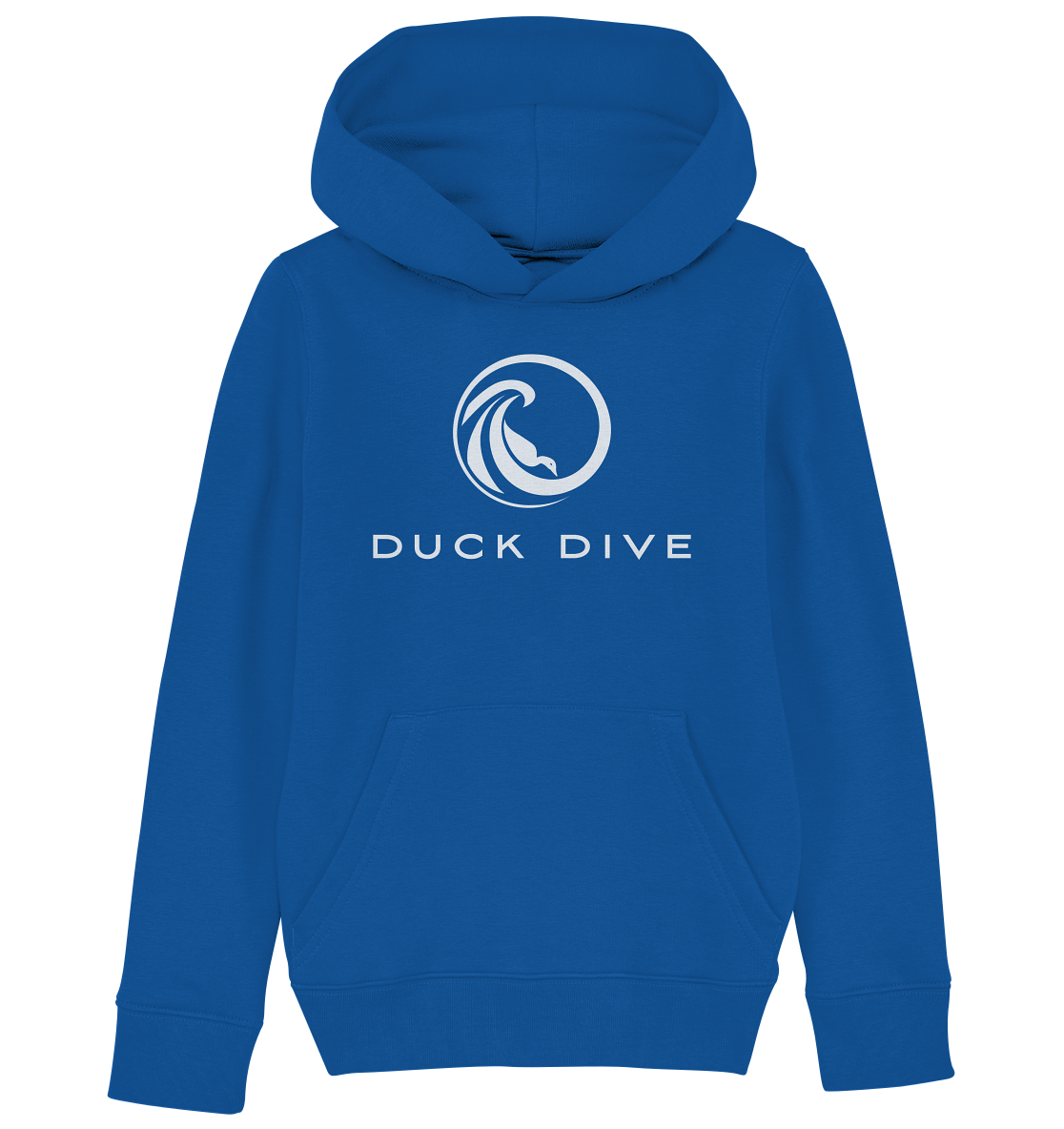 Kids Hoodie Duck Dive Logo Kids Organic Hoodie