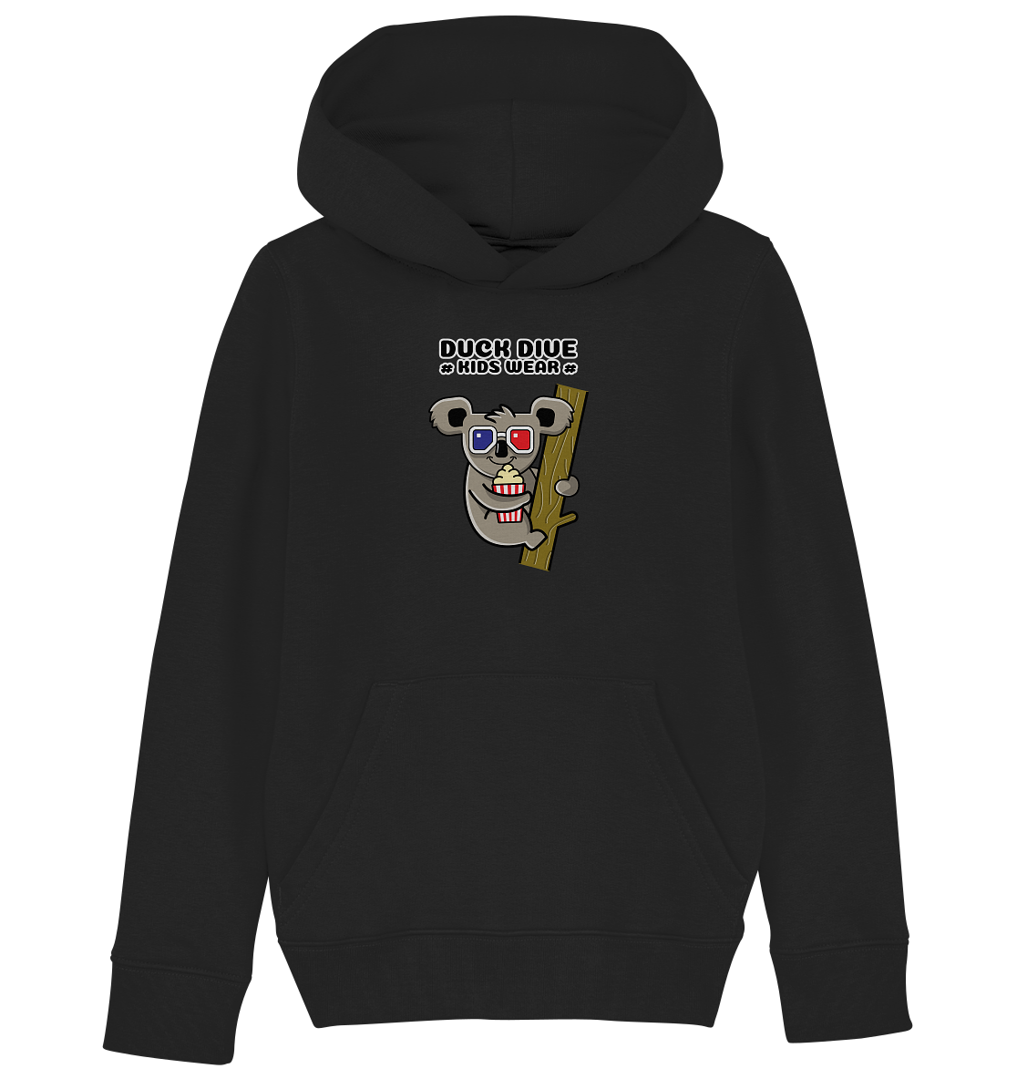 Kids Hoodie Koala II - Kids Organic Hoodie - Duck Dive Clothing