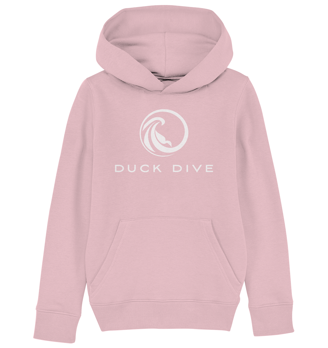 Kids Hoodie Duck Dive Logo - Kids Organic Hoodie - Duck Dive Clothing