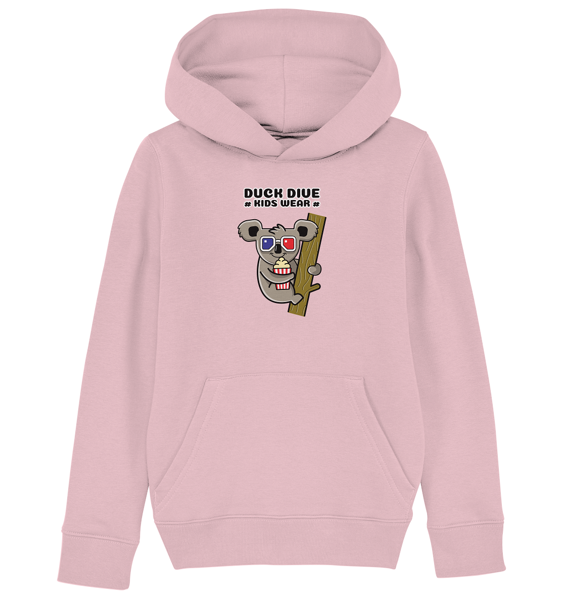 Kids Hoodie Koala II - Kids Organic Hoodie - Duck Dive Clothing