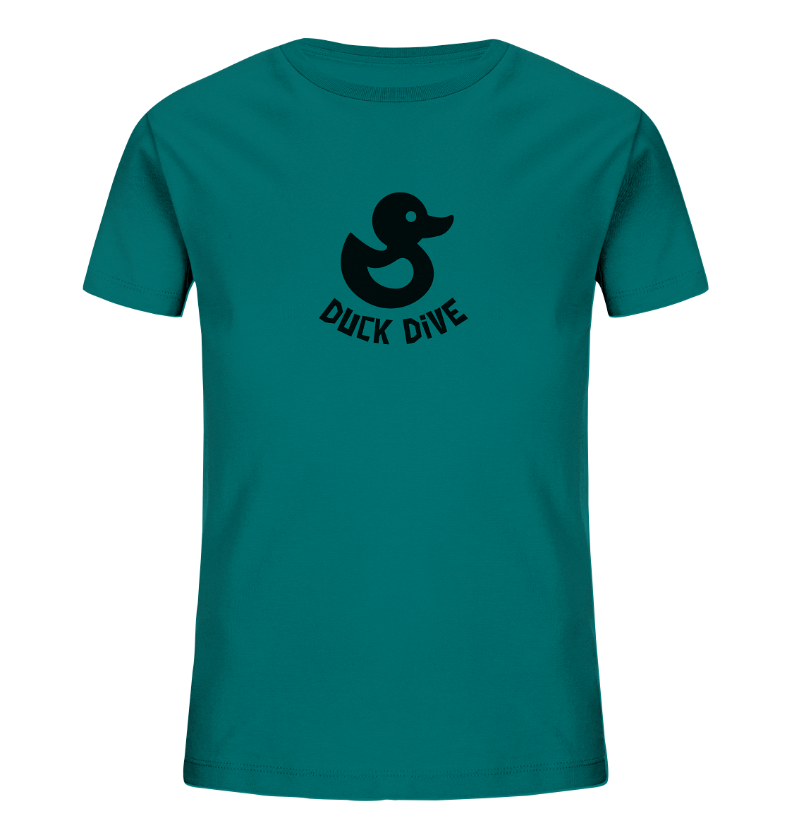 Kids Shirt Rubber Duck - Kids Organic Shirt - Duck Dive Clothing