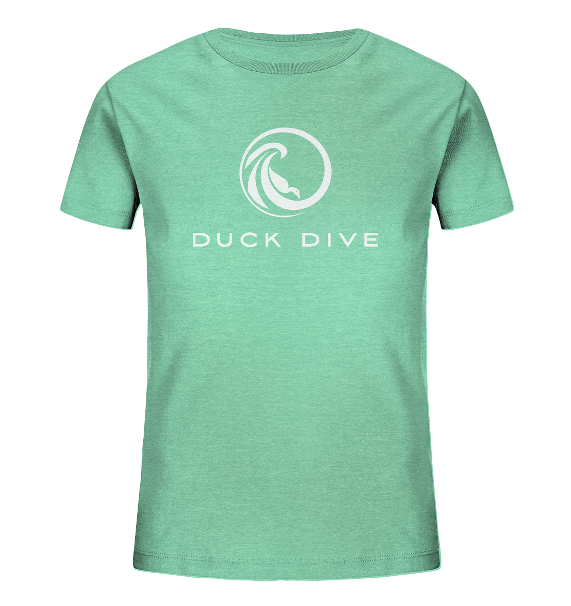 Kids Shirt Duck Dive Logo - Kids Organic Shirt - Duck Dive Clothing