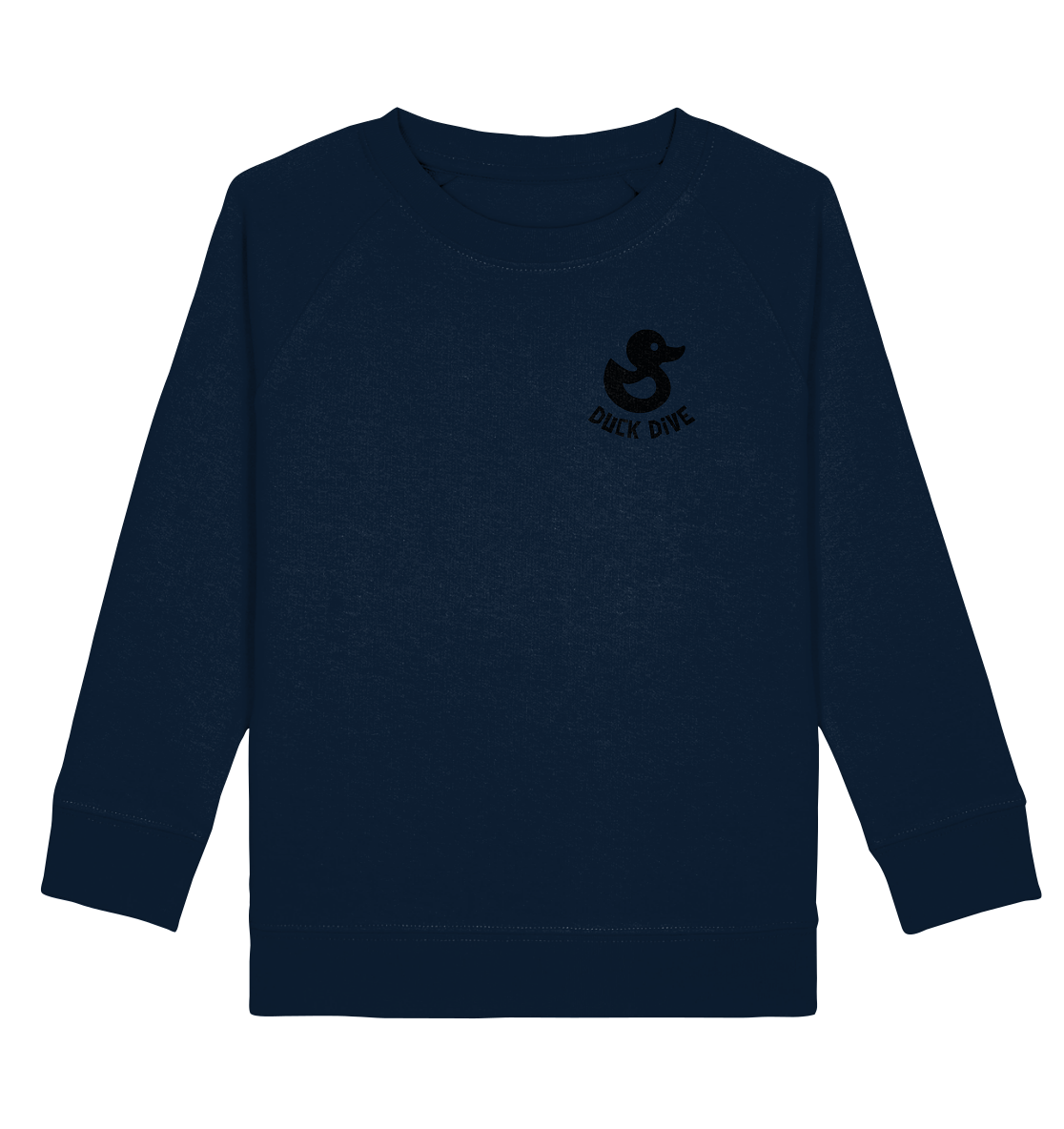 Kids Sweatshirt Rubber Duck - Kids Organic Sweatshirt - Duck Dive Clothing