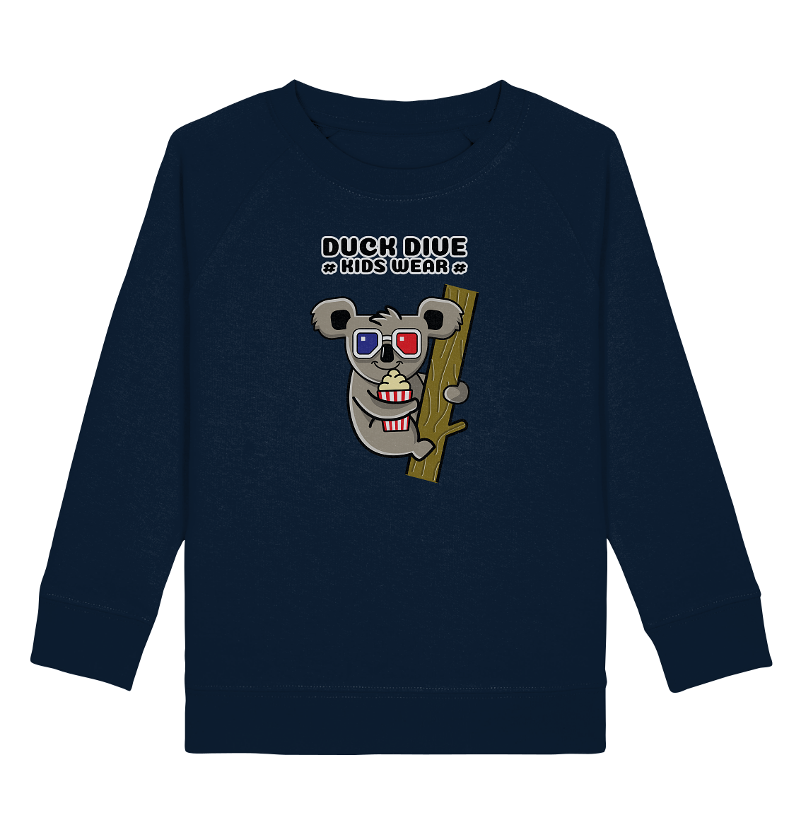 Kids Sweatshirt Koala II - Kids Organic Sweatshirt - Duck Dive Clothing