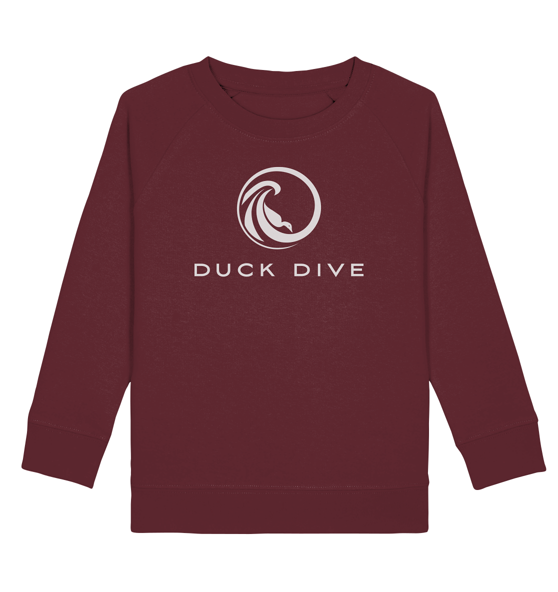 Kids Sweatshirts Duck Dive Logo - Kids Organic Sweatshirt - Duck Dive Clothing