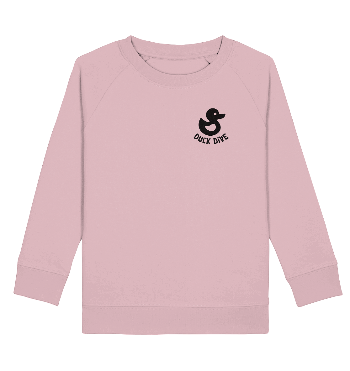 Kids Sweatshirt Rubber Duck - Kids Organic Sweatshirt - Duck Dive Clothing