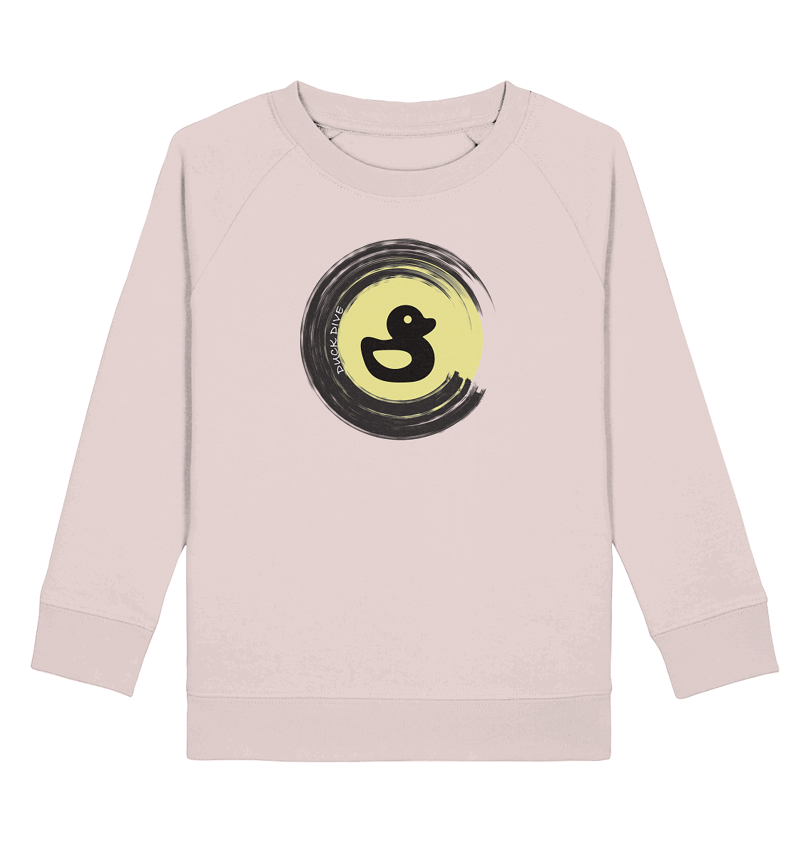 Kids Sweatshirt - Rubber Duck II - Kids Organic Sweatshirt - Duck Dive Clothing