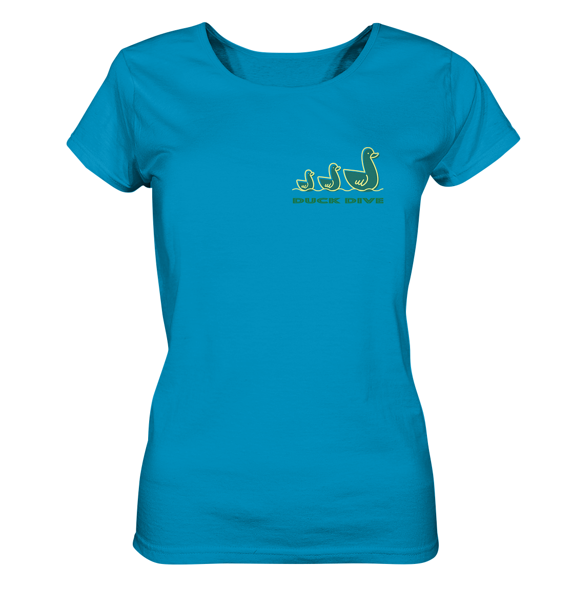 Shirt - Three Ducks - Ladies Organic Shirt - Duck Dive Clothing