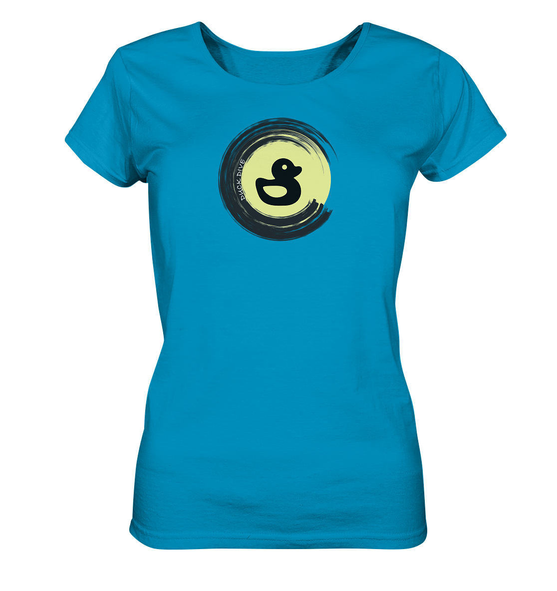 Rubber Duck II - Ladies Organic Shirt - Duck Dive Clothing