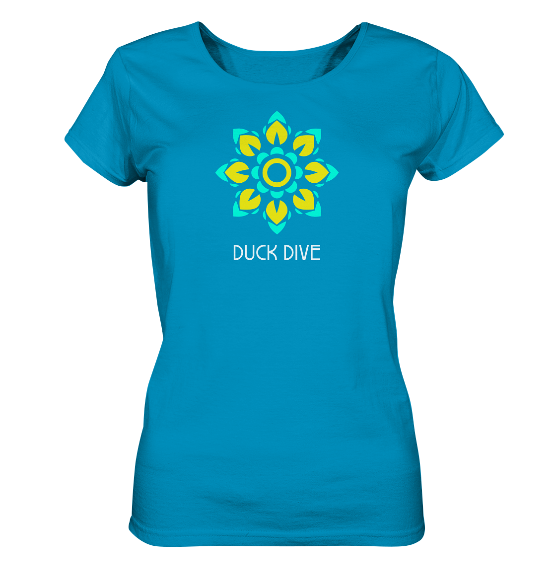 Shirt - Flower II - Ladies Organic Shirt - Duck Dive Clothing