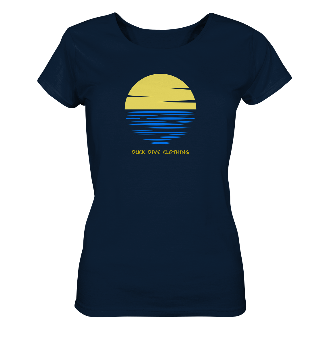 Shirt - Rise &amp; Shine - Ladies Organic Shirt - Duck Dive Clothing