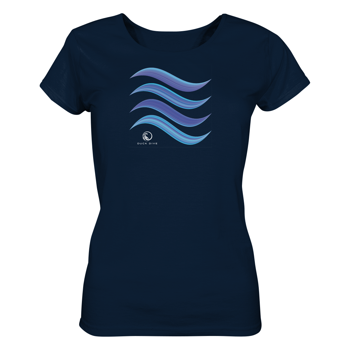 Four Waves II - Ladies Organic Shirt - Duck Dive Clothing