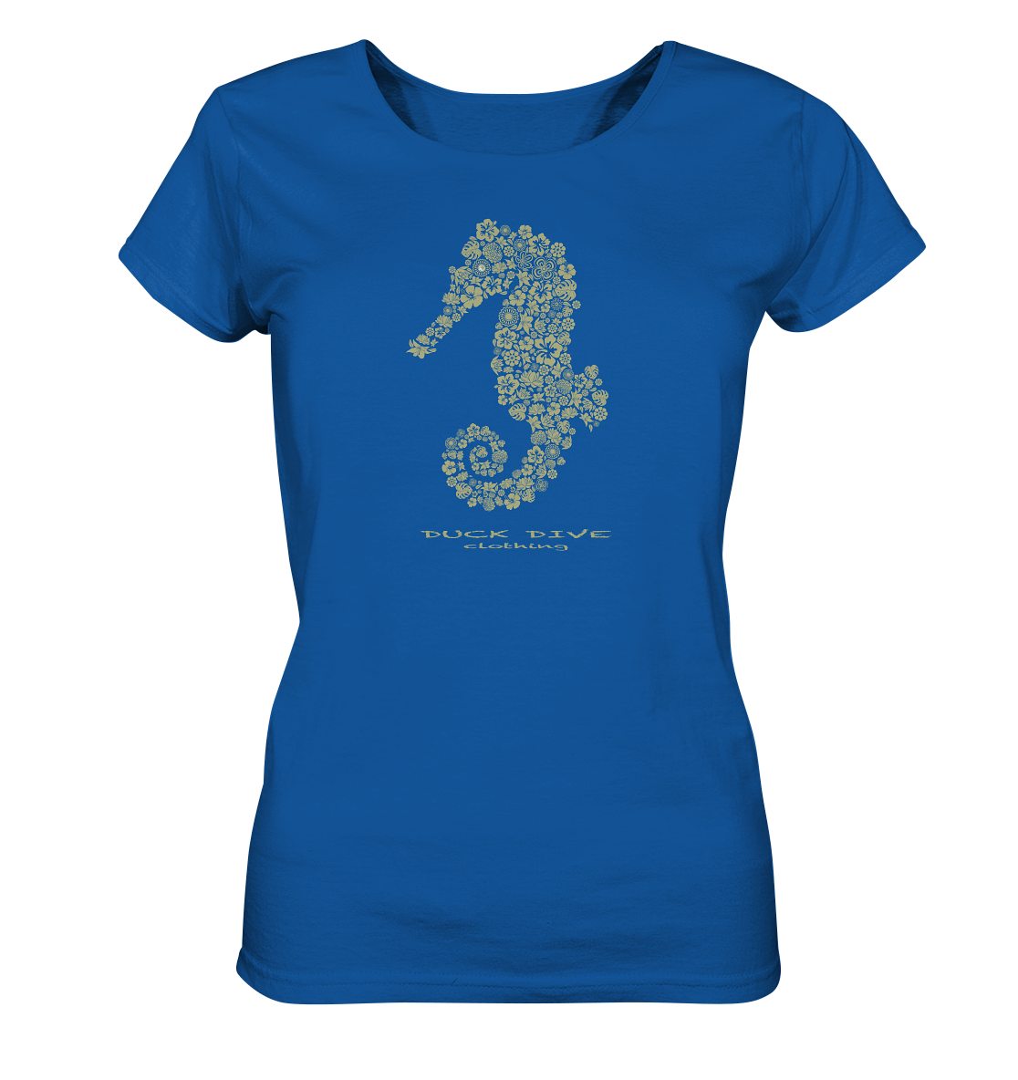 Shirt - Seahorse - Ladies Organic Shirt - Duck Dive Clothing