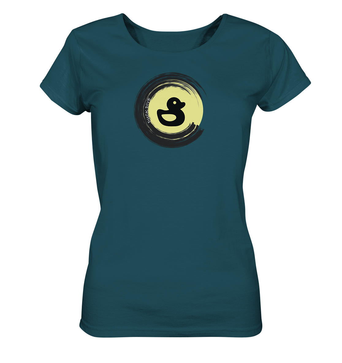 Rubber Duck II - Ladies Organic Shirt - Duck Dive Clothing