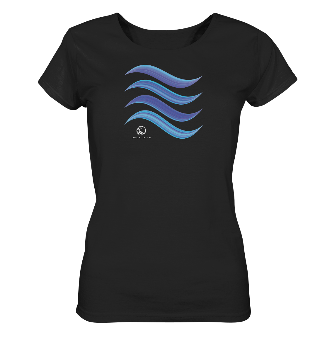 Four Waves II - Ladies Organic Shirt - Duck Dive Clothing