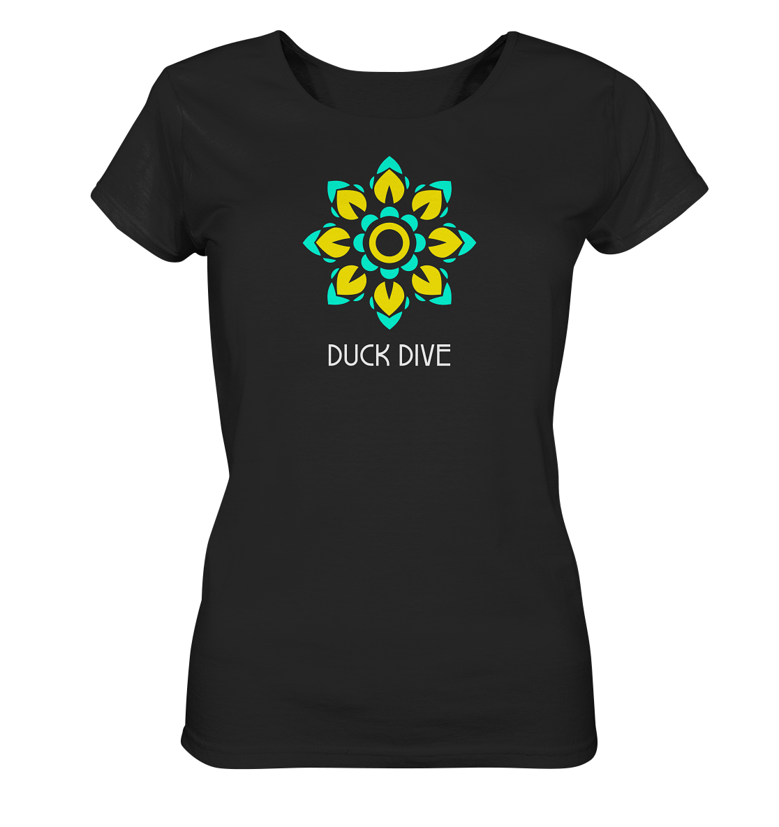 Shirt - Flower II - Ladies Organic Shirt - Duck Dive Clothing