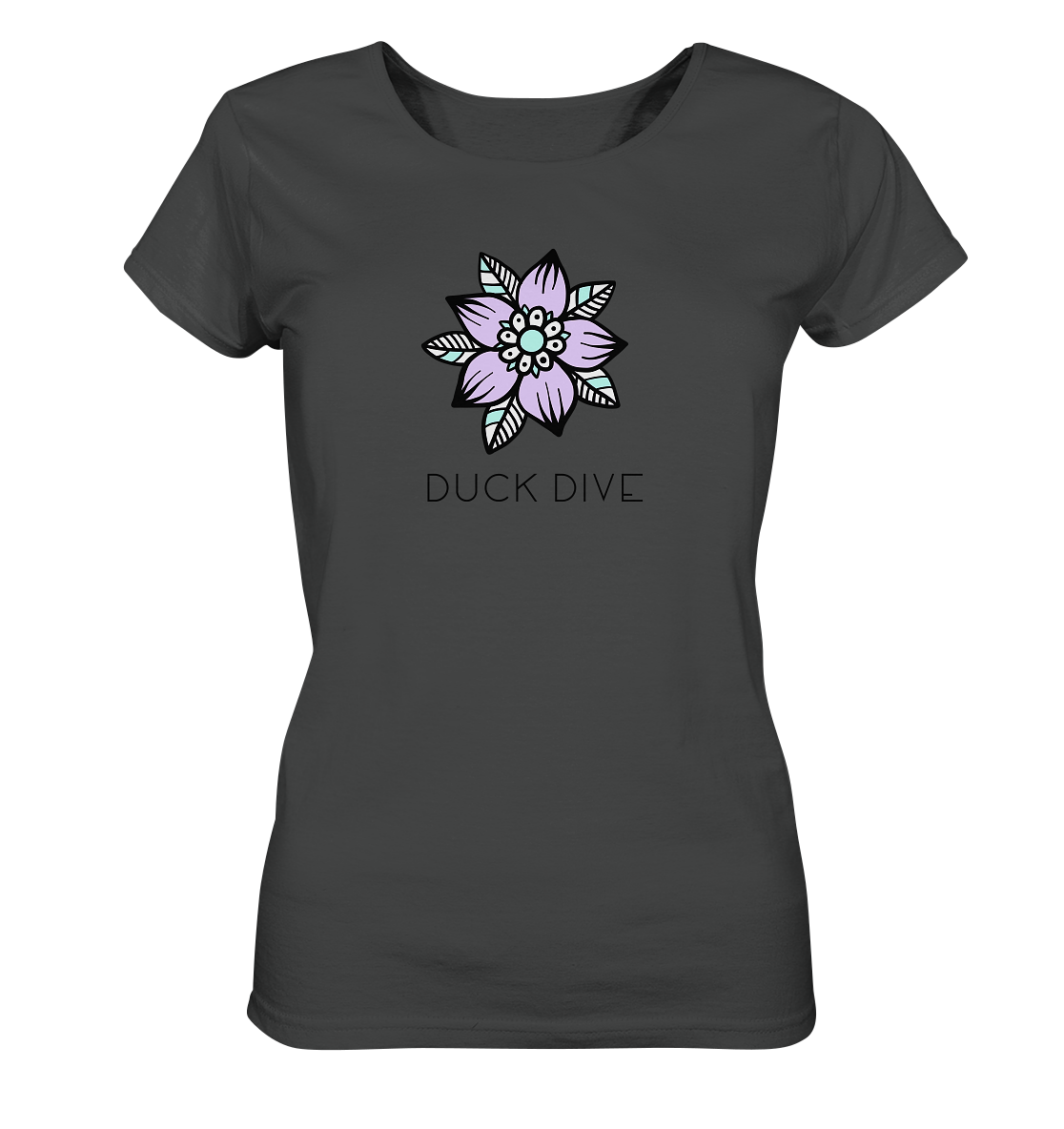 Shirt - Flower III - Ladies Organic Shirt - Duck Dive Clothing