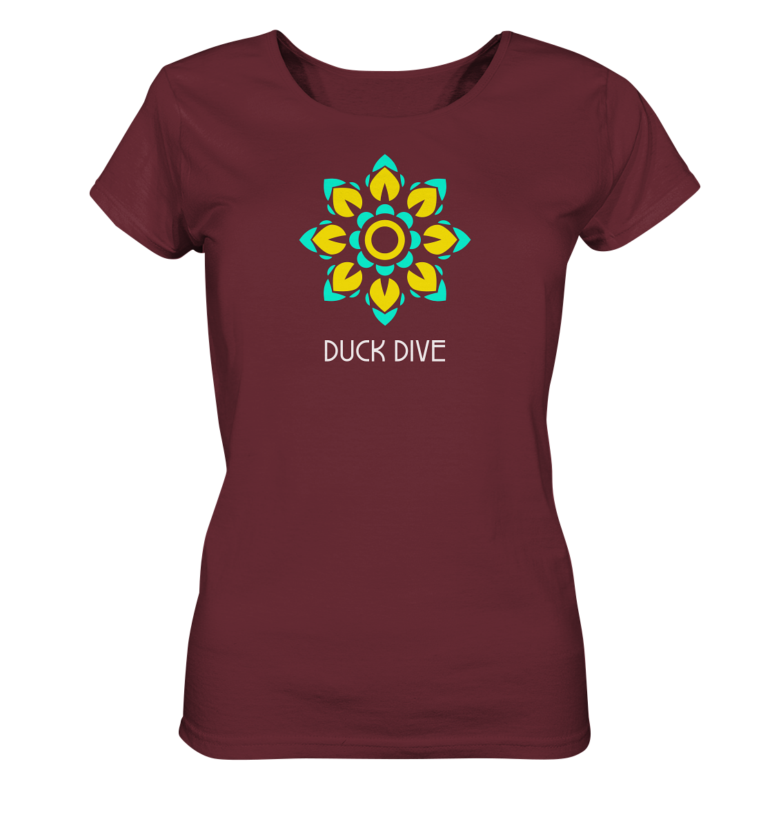 Shirt - Flower II - Ladies Organic Shirt - Duck Dive Clothing