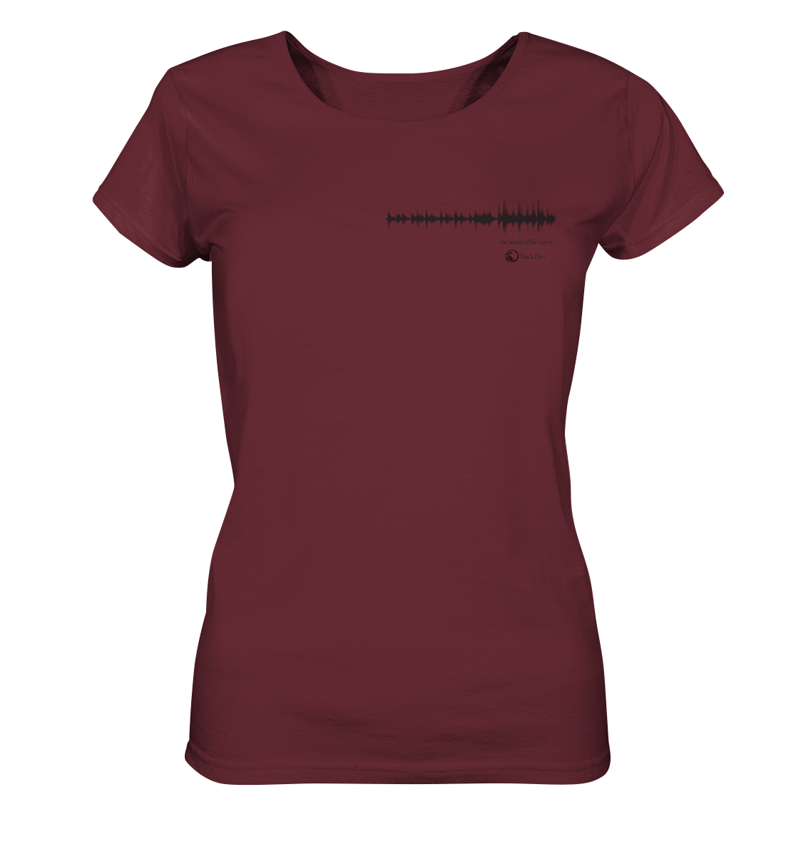 Sound of the Waves II - Ladies Organic Shirt - Duck Dive Clothing