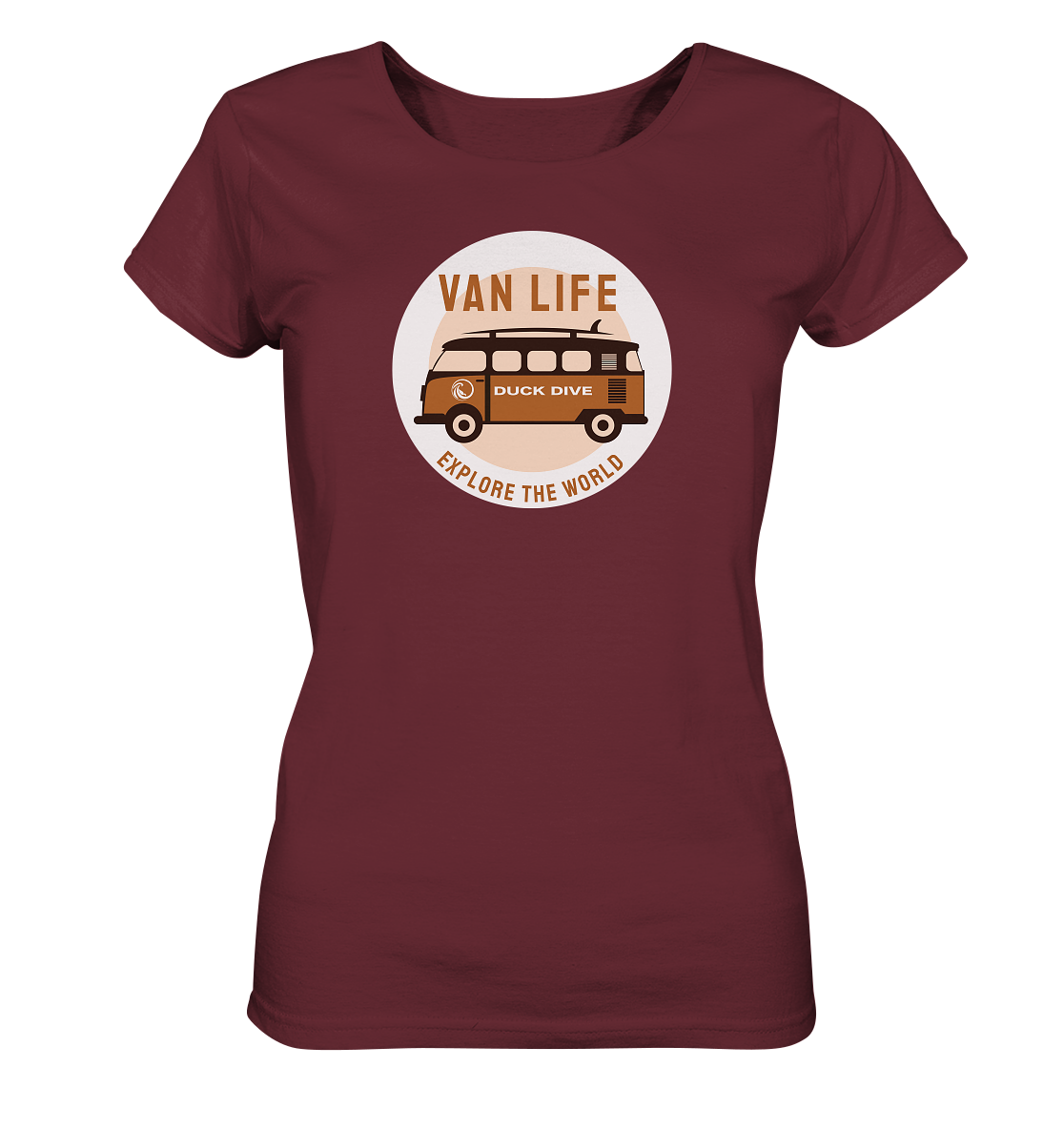 Shirt - Van Life - Ladies Organic Shirt - Duck Dive Clothing