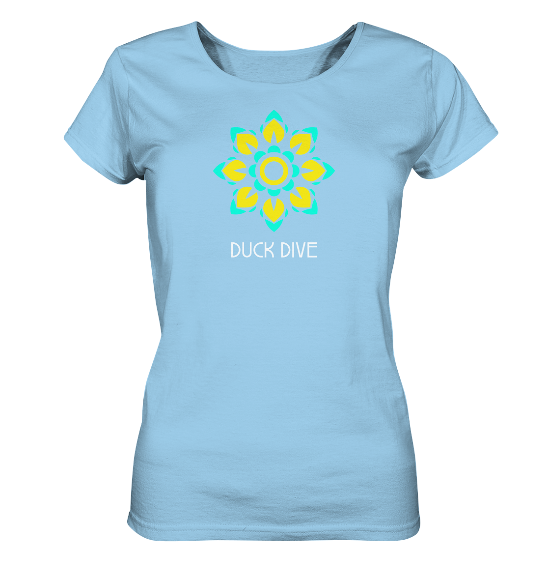 Shirt - Flower II - Ladies Organic Shirt - Duck Dive Clothing