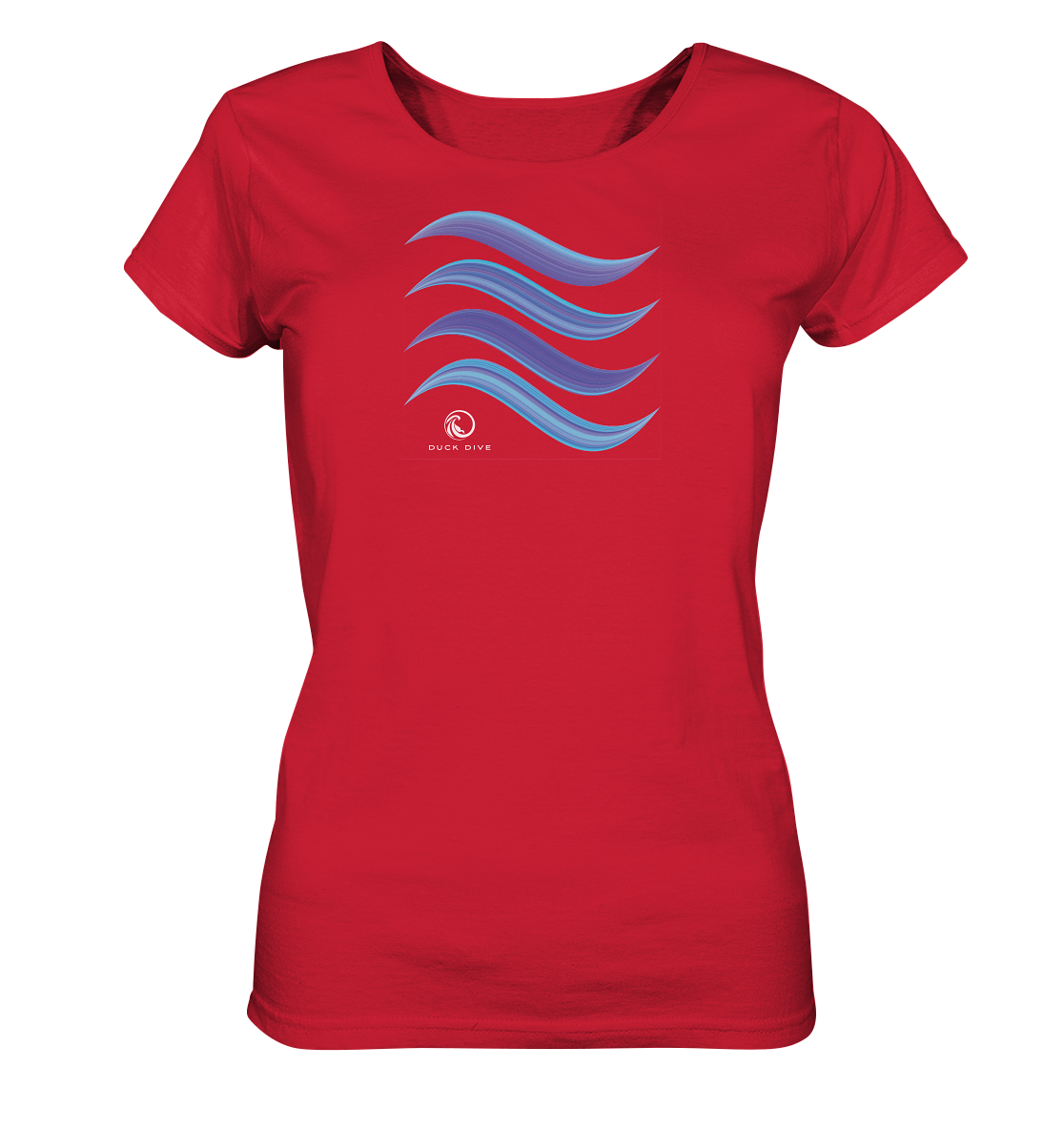 Four Waves II - Ladies Organic Shirt - Duck Dive Clothing