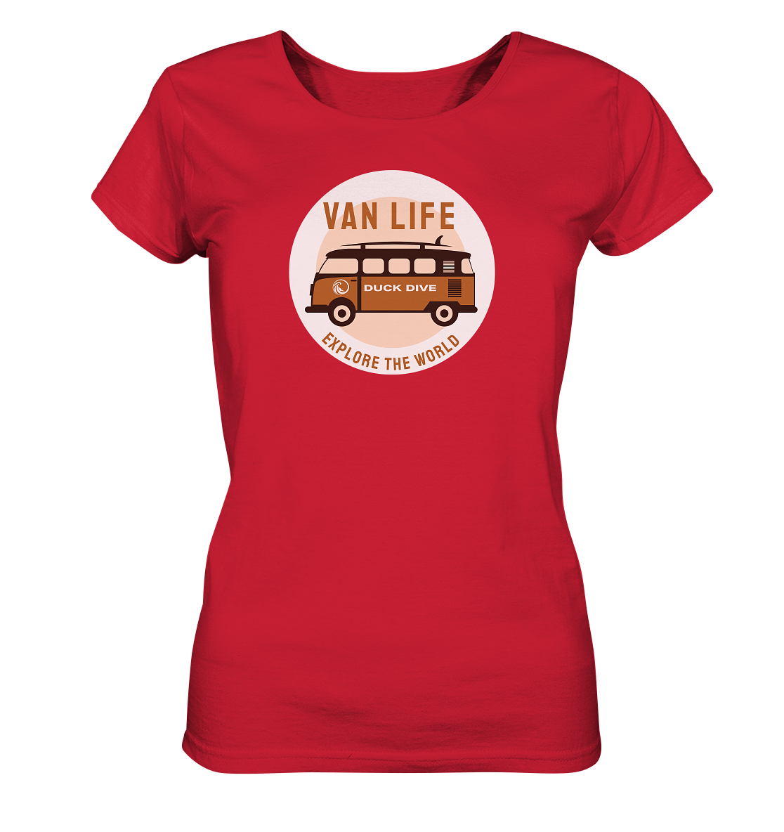 Shirt - Van Life - Ladies Organic Shirt - Duck Dive Clothing