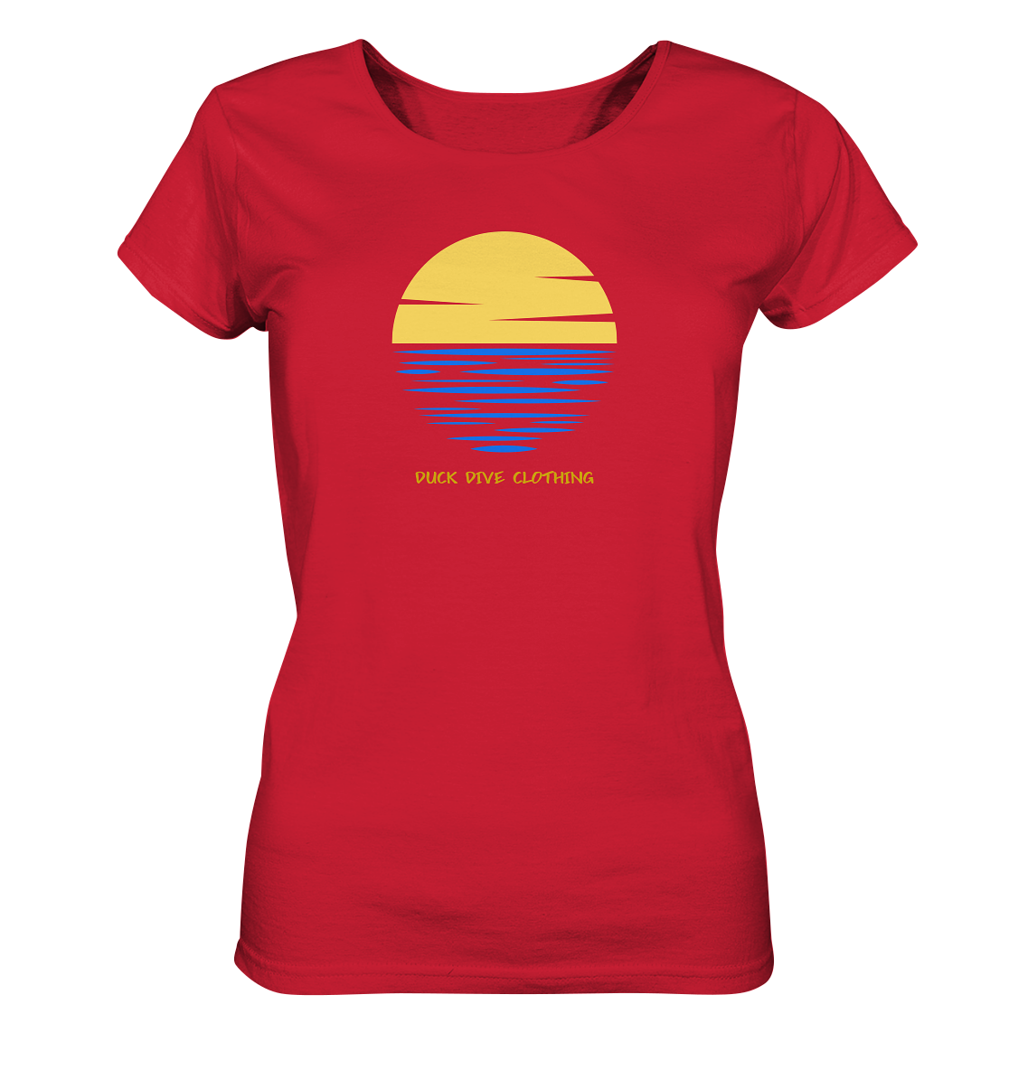 Shirt - Rise &amp; Shine - Ladies Organic Shirt - Duck Dive Clothing