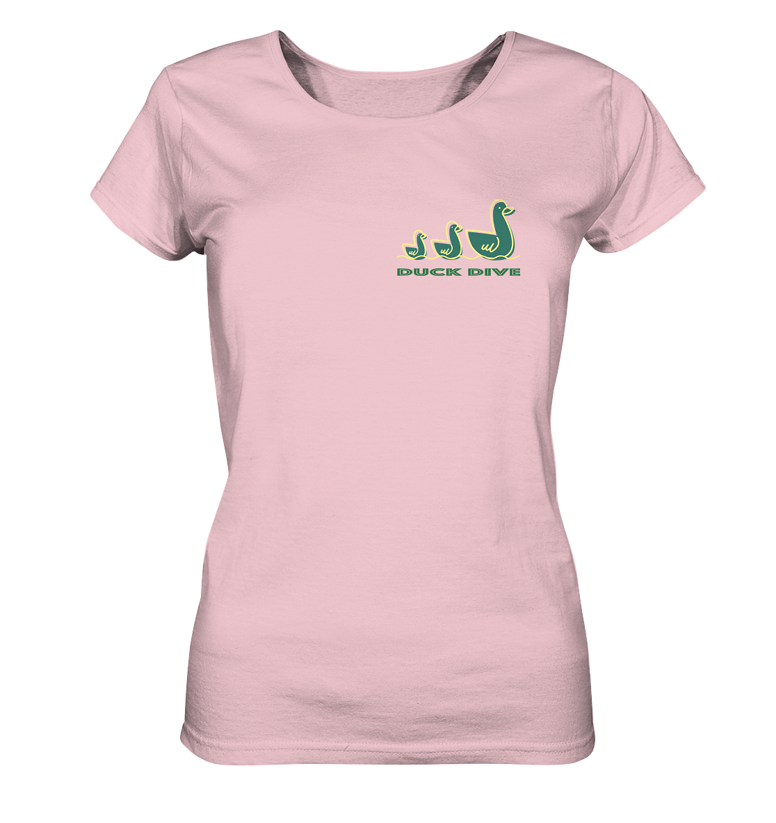 Shirt - Three Ducks - Ladies Organic Shirt - Duck Dive Clothing