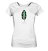 Shirt - Glowing Leaf - Ladies Organic Shirt - Duck Dive Clothing