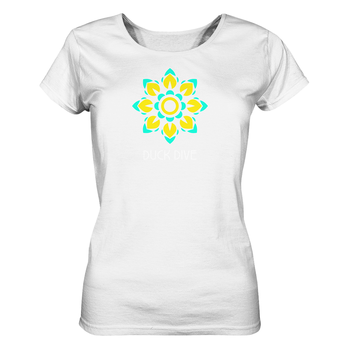 Shirt - Flower II - Ladies Organic Shirt - Duck Dive Clothing