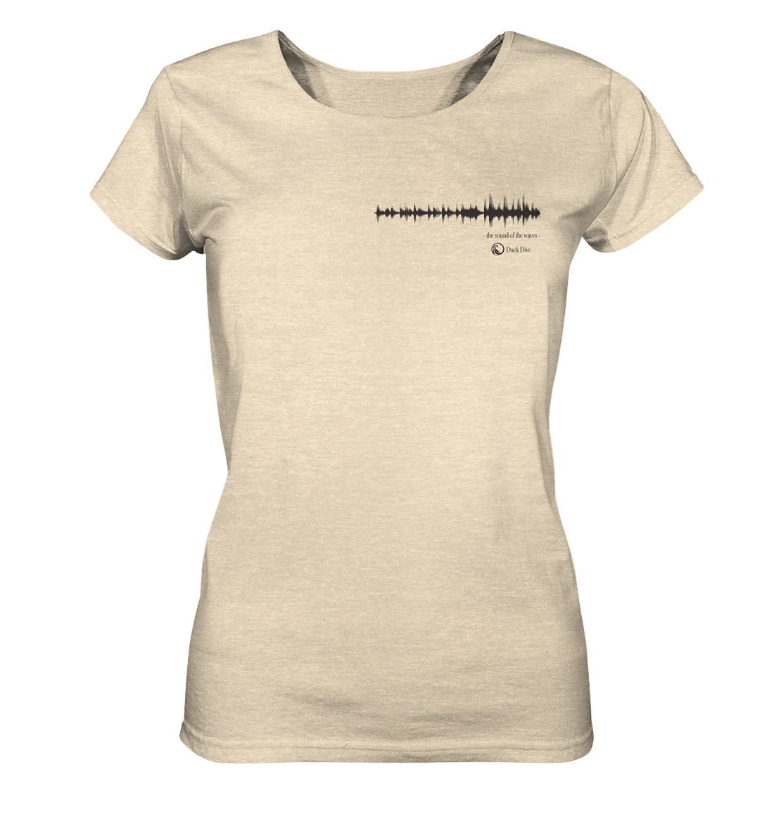 Sound of the Waves II - Ladies Organic Shirt - Duck Dive Clothing