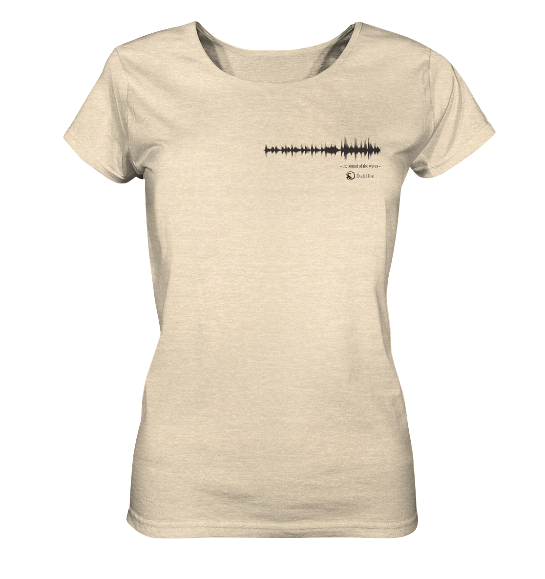 Sound of the Waves II - Ladies Organic Shirt - Duck Dive Clothing