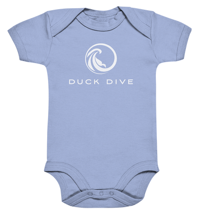 Kids Body Duck Dive Logo - Organic Baby Bodysuite - Duck Dive Clothing